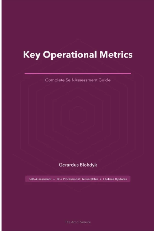 Key Operational Metrics Third Edition