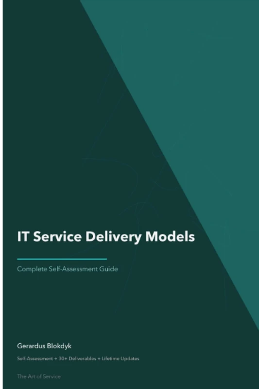 IT Service Delivery Models The Ultimate Step-By-Step Guide