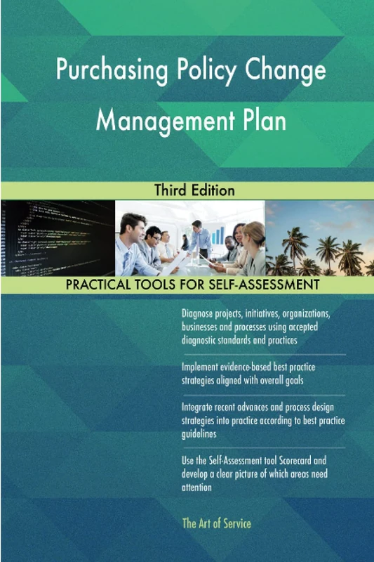 Purchasing Policy Change Management Plan Third Edition