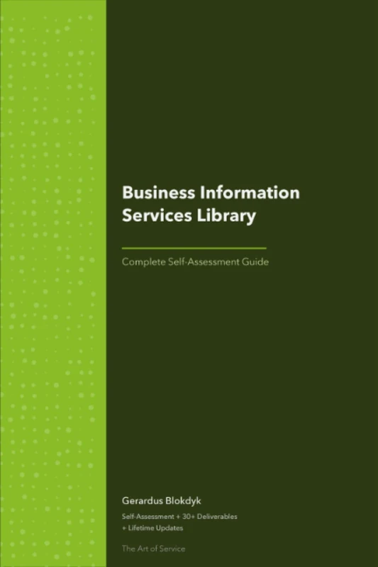 Business Information Services Library Third Edition