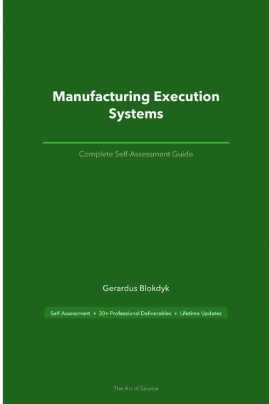 Manufacturing Execution Systems Standard Requirements