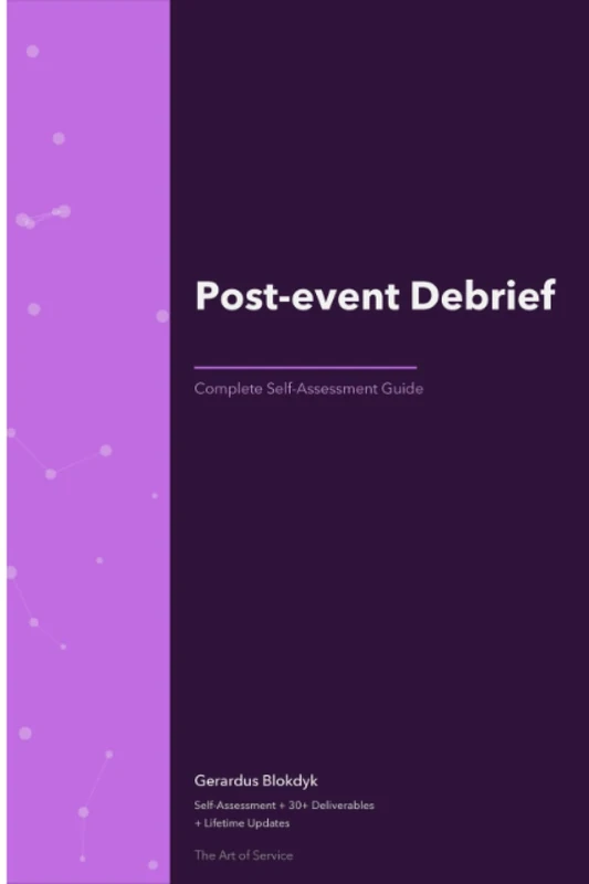 Post-event Debrief The Ultimate Step-By-Step Guide