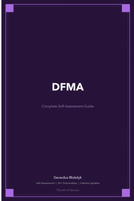 DFMA A Complete Guide - 2019 Edition