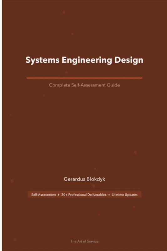 Systems Engineering Design A Complete Guide