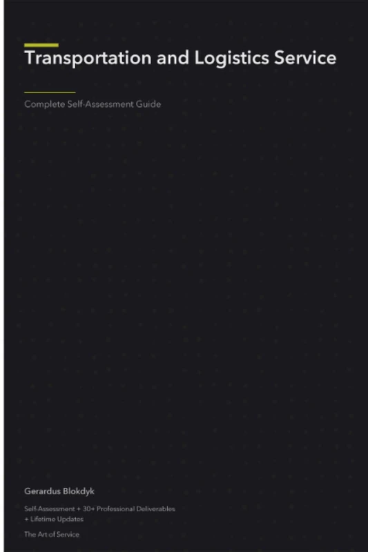 Transportation and Logistics Service Third Edition
