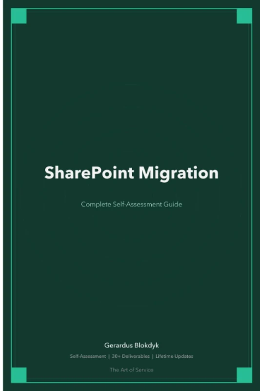 SharePoint Migration Standard Requirements