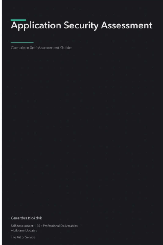 Application Security Assessment Third Edition