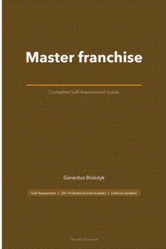 Master franchise A Complete Guide