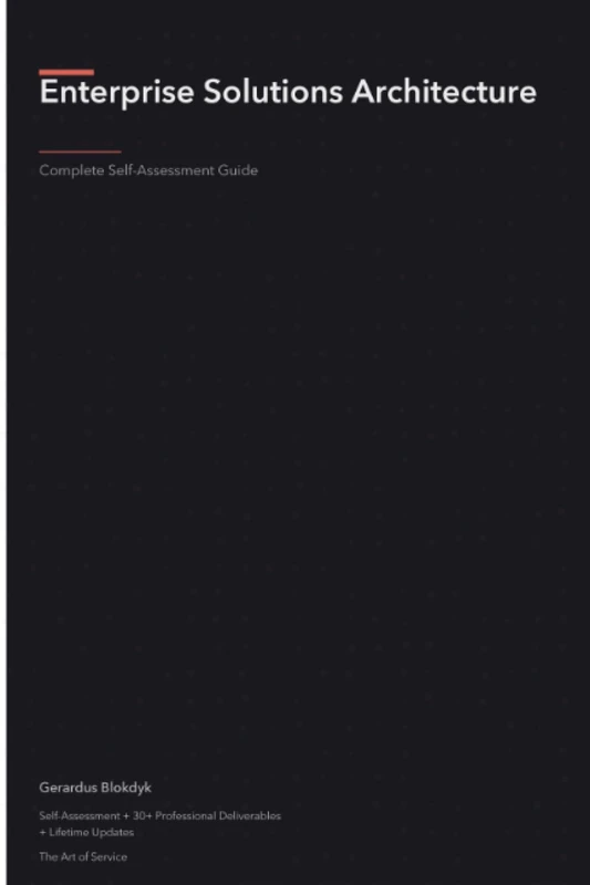 Enterprise Solutions Architecture Second Edition
