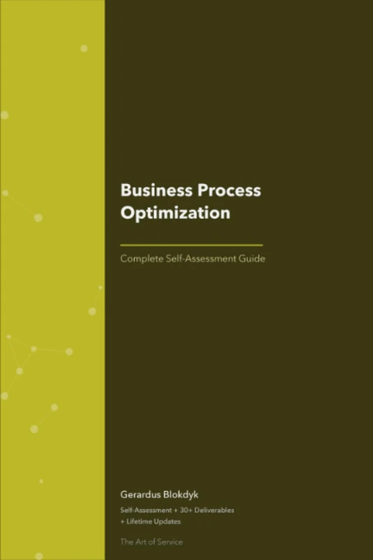 Business Process Optimization Third Edition