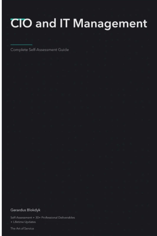 CIO and IT Management A Complete Guide