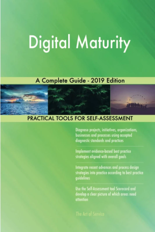 Digital Maturity A Complete Guide - 2019 Edition