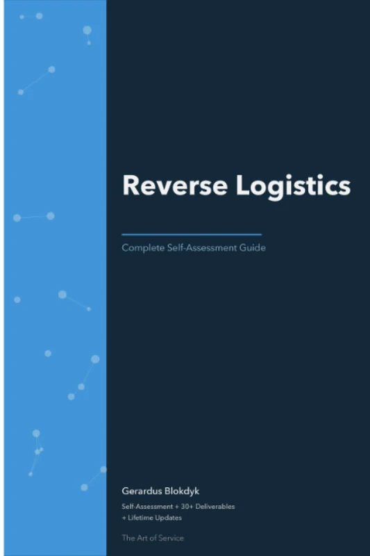 Reverse Logistics A Complete Guide - 2019 Edition