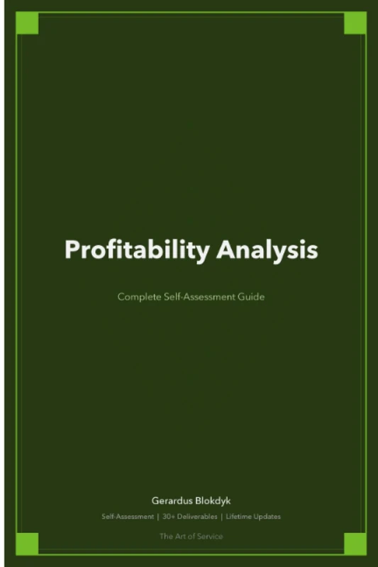 Profitability Analysis A Complete Guide