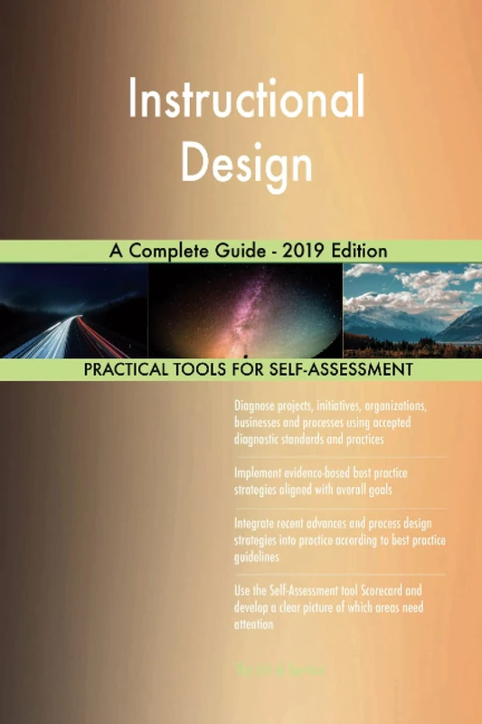 Instructional Design A Complete Guide - 2019 Edition
