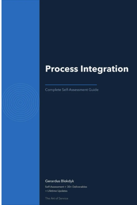 Process Integration A Complete Guide - 2019 Edition - Image 1