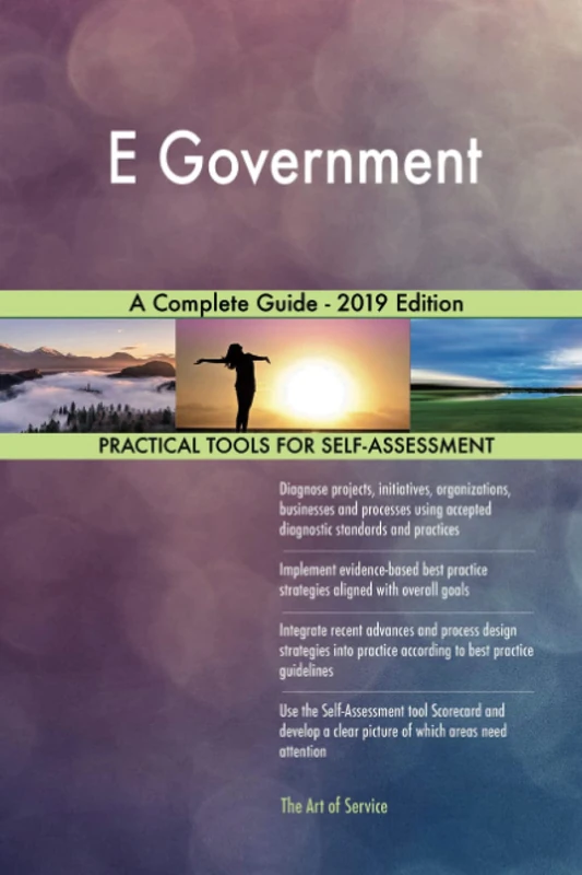 E Government A Complete Guide - 2019 Edition