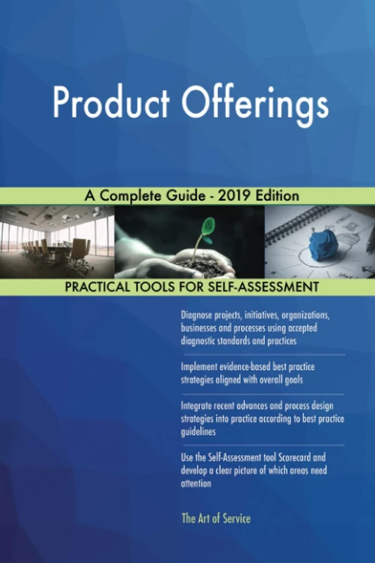 Product Offerings A Complete Guide - 2019 Edition