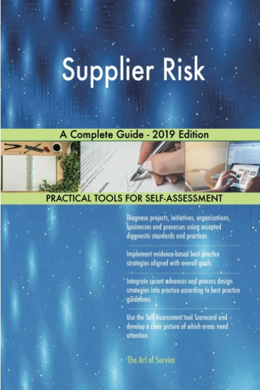 Supplier Risk A Complete Guide - 2019 Edition