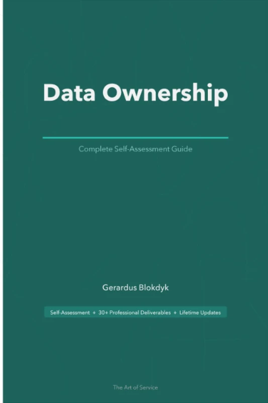 Data Ownership A Complete Guide - 2019 Edition