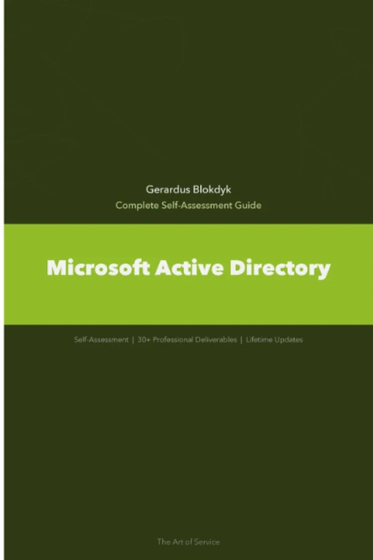 Microsoft Active Directory A Complete Guide