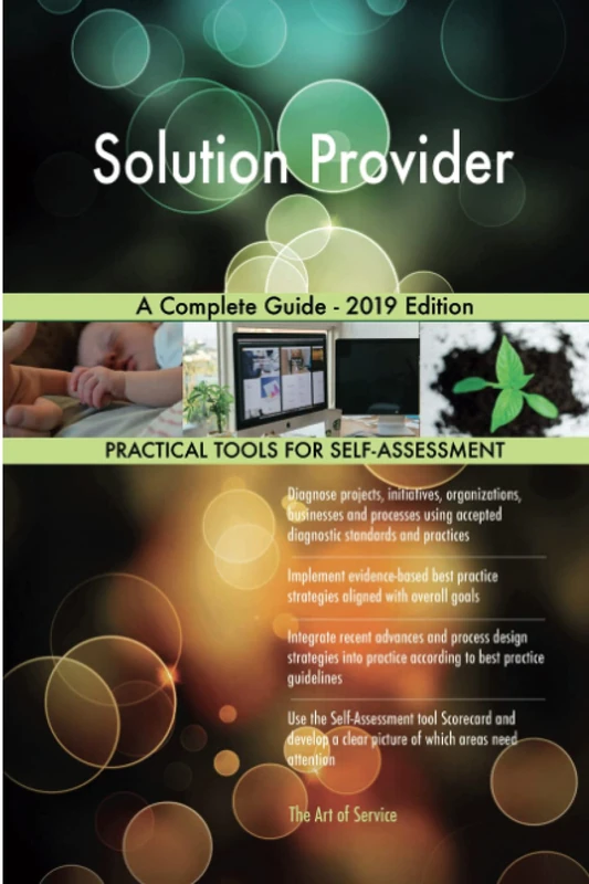 Solution Provider A Complete Guide - 2019 Edition