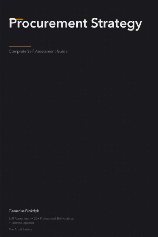 Procurement Strategy A Complete Guide