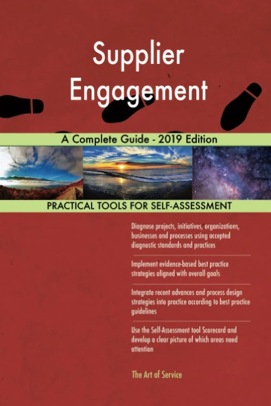 Supplier Engagement A Complete Guide - 2019 Edition