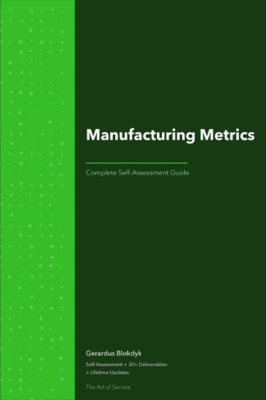 Manufacturing Metrics A Complete Guide