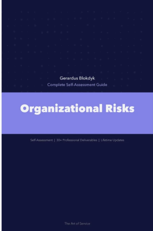 Organizational Risks A Complete Guide