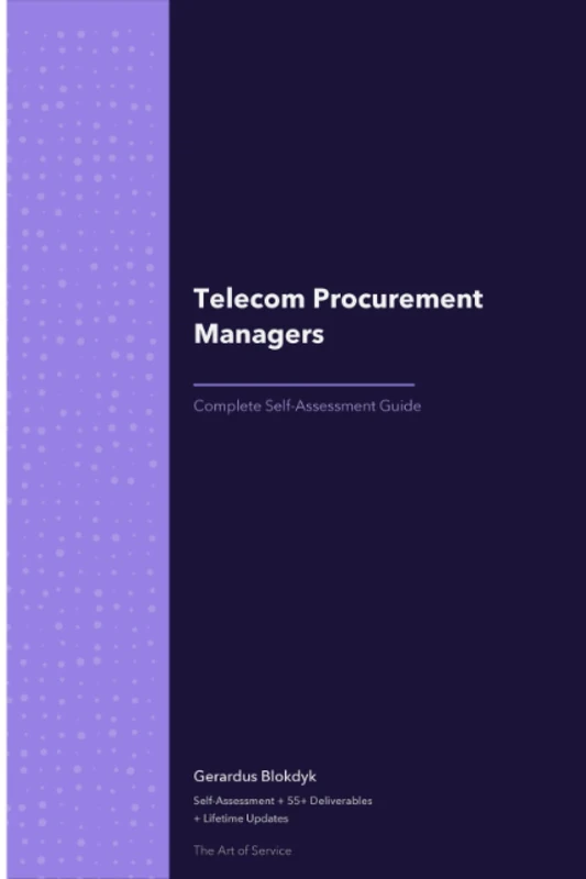 Telecom Procurement Managers A Complete Guide