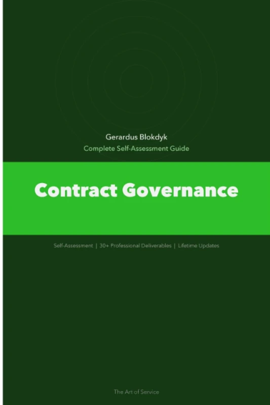 Contract Governance A Complete Guide