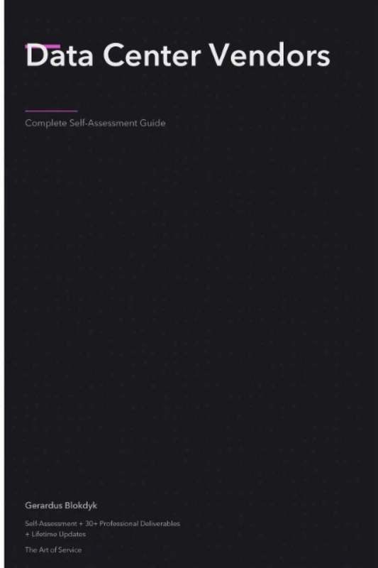 Data Center Vendors A Complete Guide