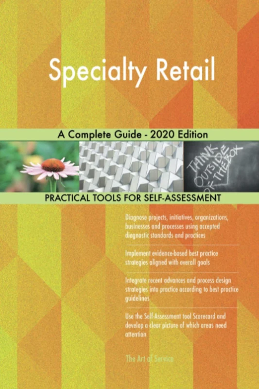 Specialty Retail A Complete Guide - 2020 Edition