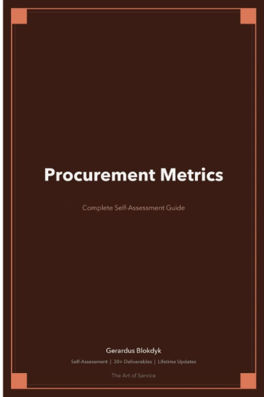 Procurement Metrics A Complete Guide