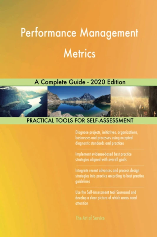 Performance Management Metrics A Complete Guide - 2020 Edition