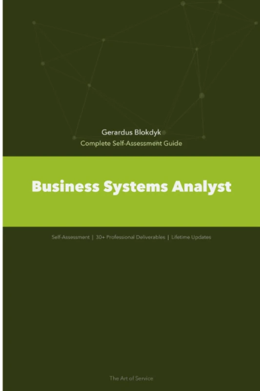 Business Systems Analyst A Complete Guide