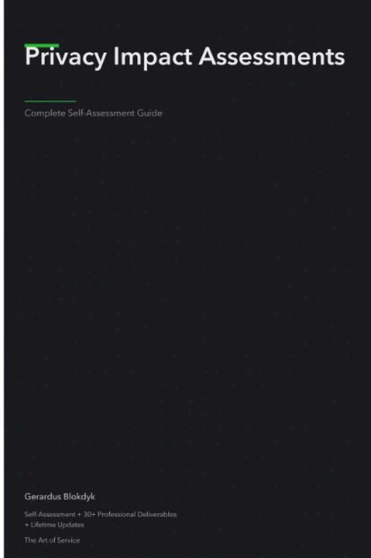 Privacy Impact Assessments A Complete Guide
