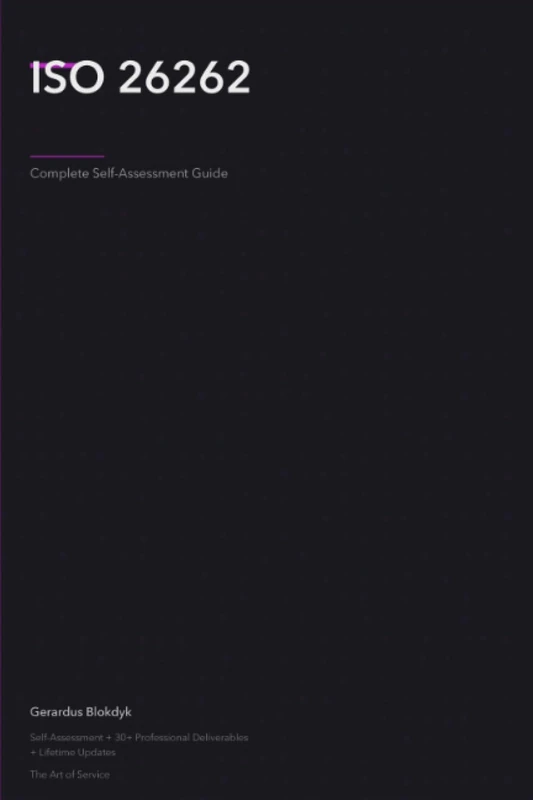 ISO 26262 A Complete Guide - 2020 Edition