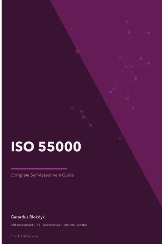 ISO 55000 A Complete Guide - 2020 Edition
