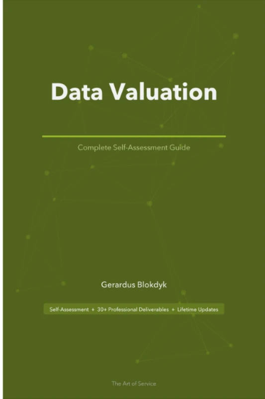 Data Valuation A Complete Guide - 2020 Edition