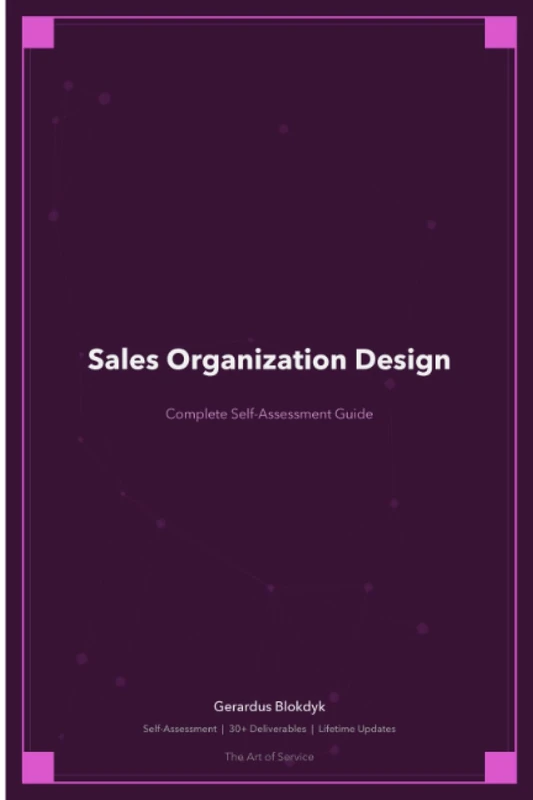 Sales Organization Design A Complete Guide