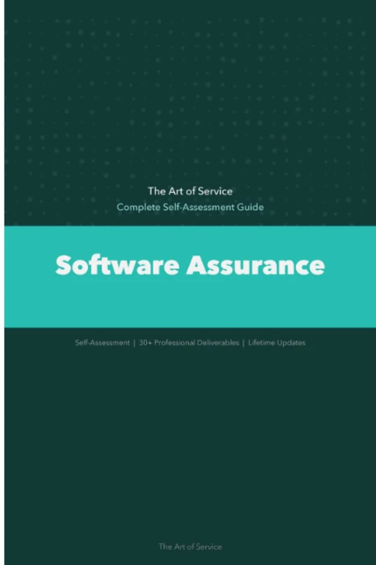 Software Assurance A Complete Guide