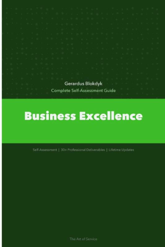 Business Excellence A Complete Guide