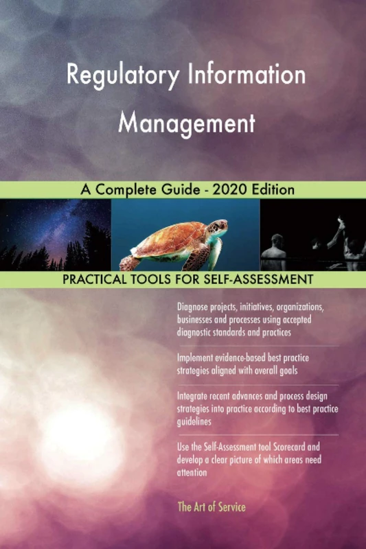Regulatory Information Management A Complete Guide - 2020 Edition