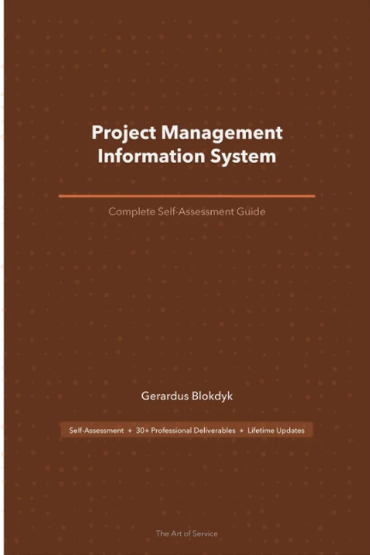 Project Management Information System A Complete Guide