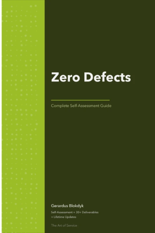 Zero Defects A Complete Guide