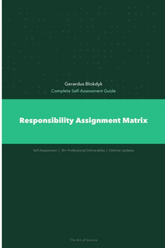 Responsibility Assignment Matrix A Complete Guide