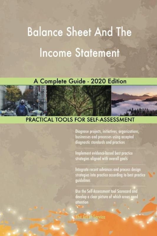 Balance Sheet And The Income Statement A Complete Guide - 2020 Edition