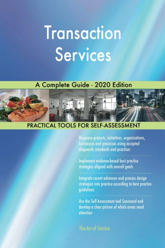 Transaction Services A Complete Guide - 2020 Edition